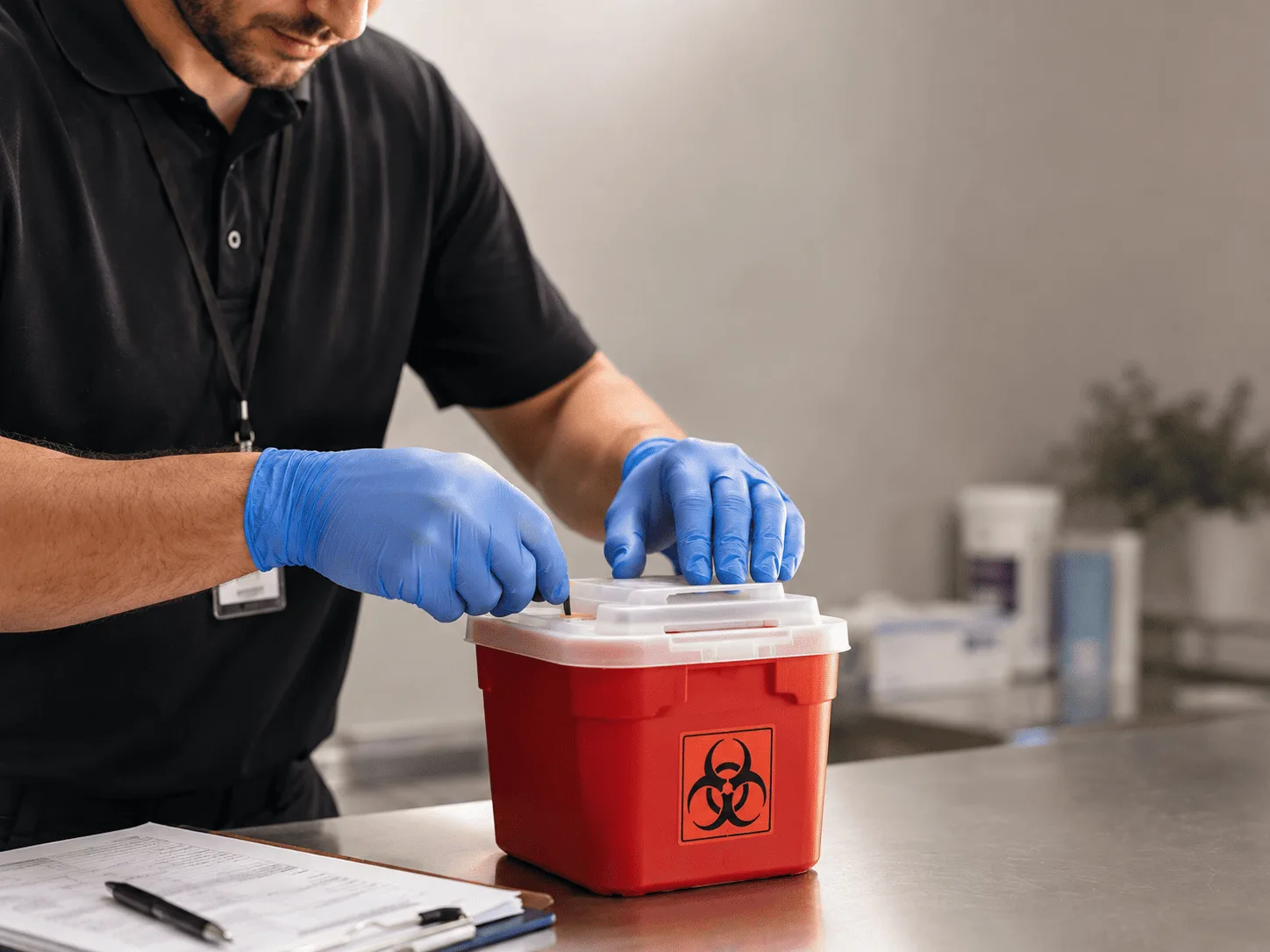 Why choose Sharps Waste Disposal in Smiley, TX
